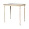 International Concepts Rectangle Solid Wood Top Table, Turned Legs, Unfinished, 30 W, 42 L, 42 in H, Wood, Unfinished K-3042-342T - alternate 1